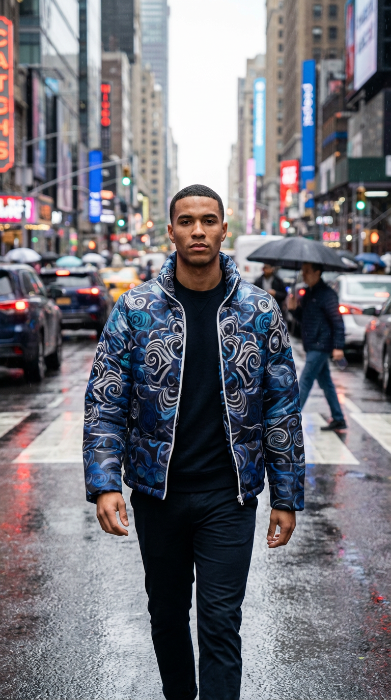 Mens Puffer Jacket