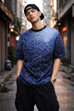 T-shirt oversize pour homme